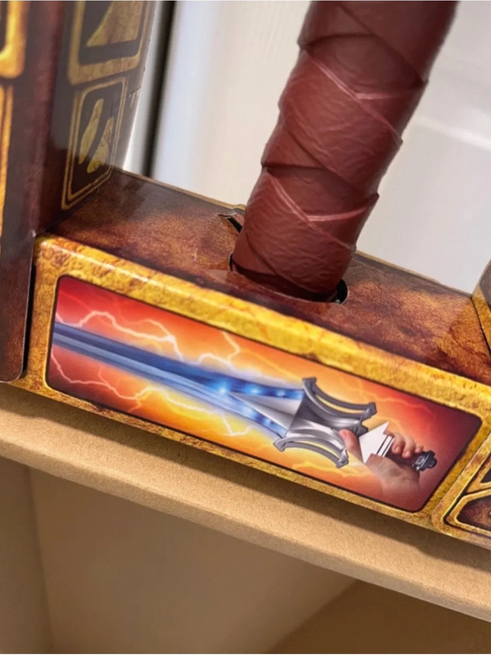 Mattel Masters of the Universe Gray and Brown Power Sword